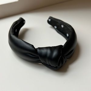 Vegan leather lele sadoughi headband